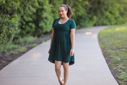 Mid-weight Bamboo Spandex - Forest