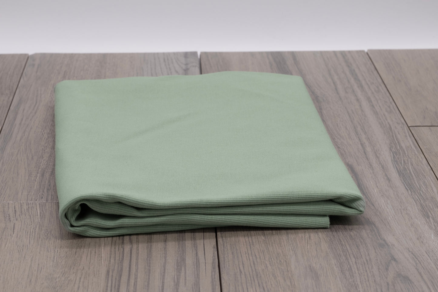 American milled Organic 2x1 Rib - Lily Pad