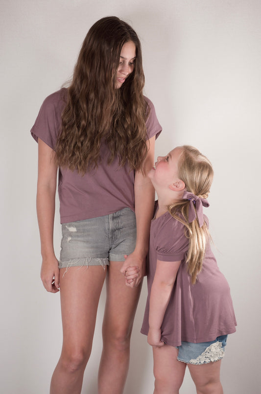 Mid-weight Bamboo Spandex - Plum