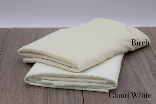 Organic 2x1 Rib - Birch