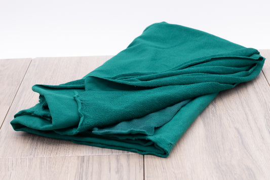 Organic Cotton Spandex French Terry - Botanical Garden