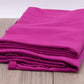 Full Roll Organic 2x1 Rib - Festival Fuchsia