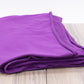 American milled Organic Cotton Spandex French Terry - Imperial Purple